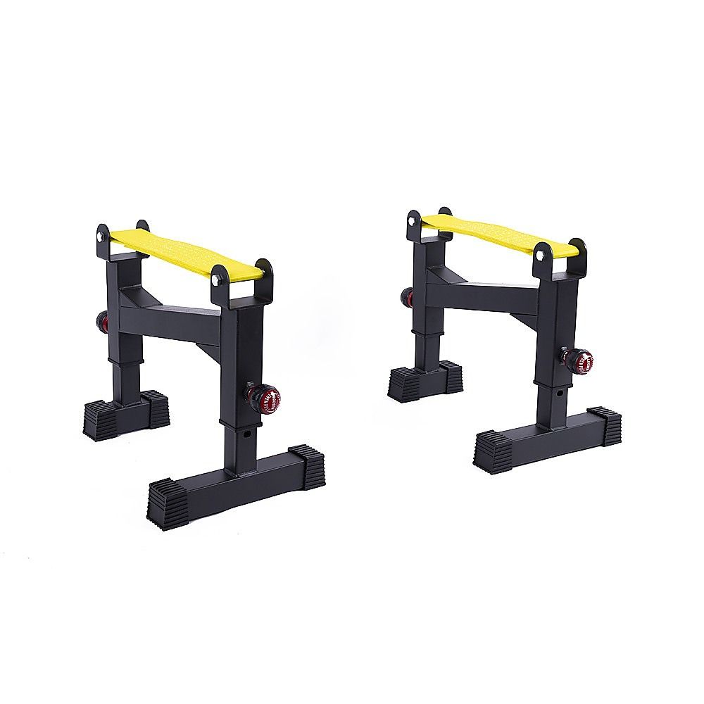 2x Deadlift Sling Racks Barbell Jack Squat Wedge