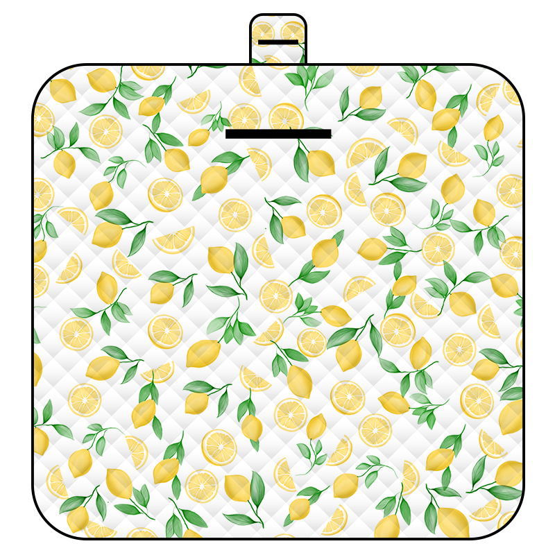 Thickened Waterproof Picnic Blanket - Portable Outdoor Beach Mat for Camping and Hiking 150*200cm lemon