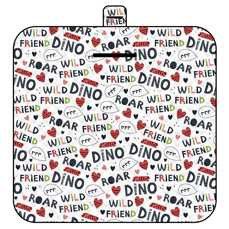 Thickened Waterproof Picnic Blanket - Portable Outdoor Beach Mat for Camping and Hiking 150*200cm letter