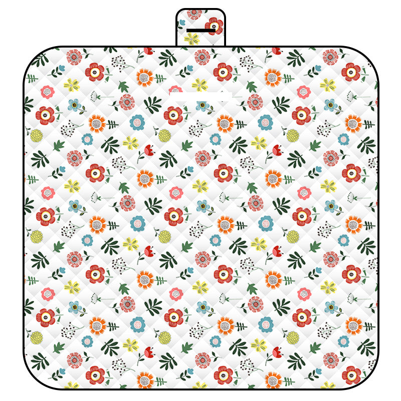 Thickened Waterproof Picnic Blanket - Portable Outdoor Beach Mat for Camping and Hiking 150*200cm Monet's Garden