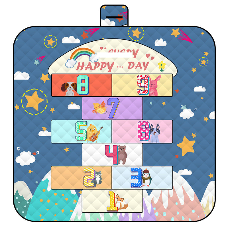 Thickened Waterproof Picnic Blanket - Portable Outdoor Beach Mat for Camping and Hiking 150*200cm Hopscotch