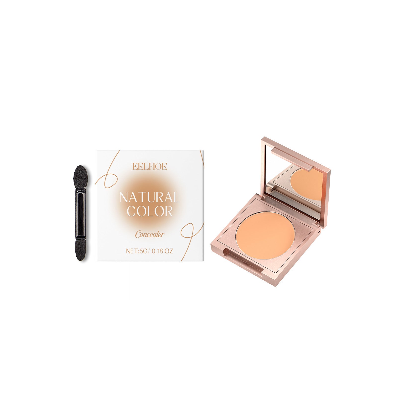 Professional Concealer with Long-Lasting Coverage Natural color