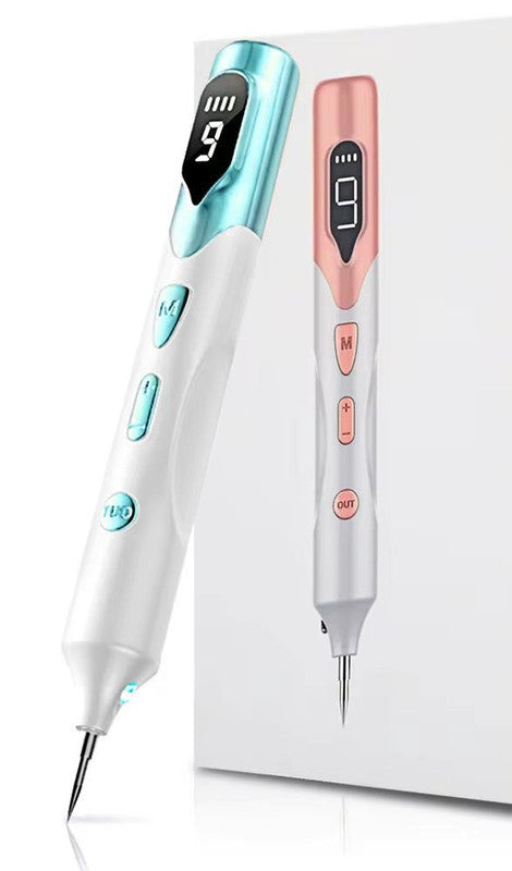 Professional 9-Level Skin Tag & Spot Remover Pen - USB Rechargeable Beauty Device Blue