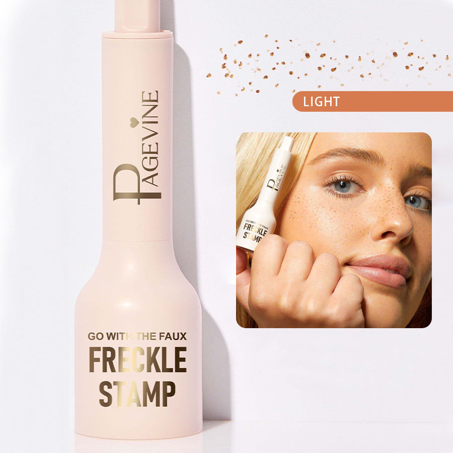 Effortless Faux Freckle Stamp Pen - Natural Looking Freckle Clusters in Seconds light
