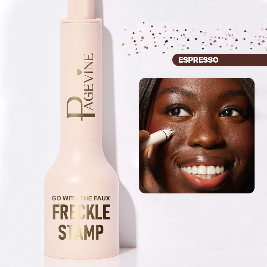 Effortless Faux Freckle Stamp Pen - Natural Looking Freckle Clusters in Seconds ESPRESSO