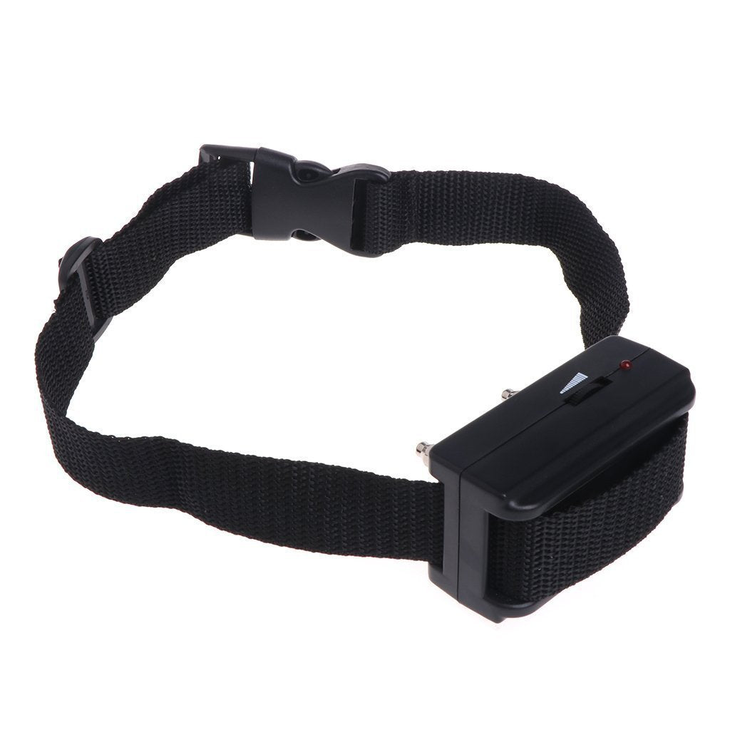 Advanced Pet Bark Control Collar with Adjustable Settings black