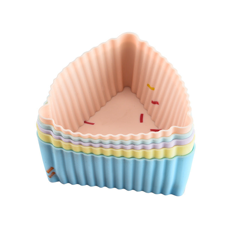 Style 10 Silicone Mini Cake Molds 30 Pack - For Cupcakes, Desserts 6.7x6x3cm