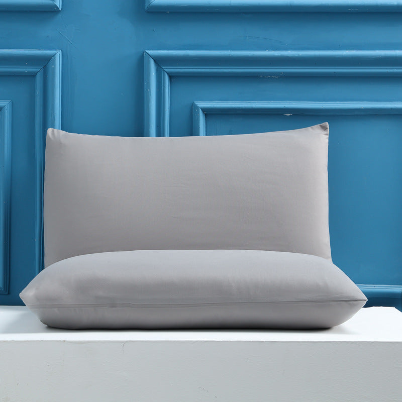 Grey Ultra Soft Brushed Waterproof Pillow Protectors Set of 2 - 50x70cm, Stain & Spill Guard for Bed Pillows Note: pillow core not included