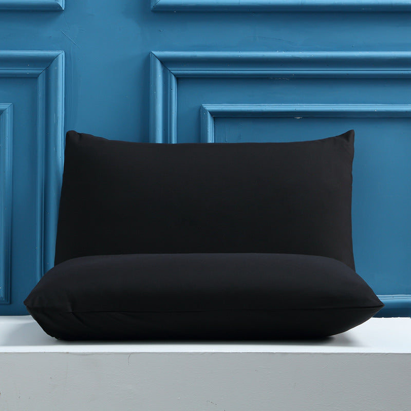 Black Ultra Soft Brushed Waterproof Pillow Protectors Set of 2 - 50x70cm, Stain & Spill Guard for Bed Pillows Note: pillow core not included