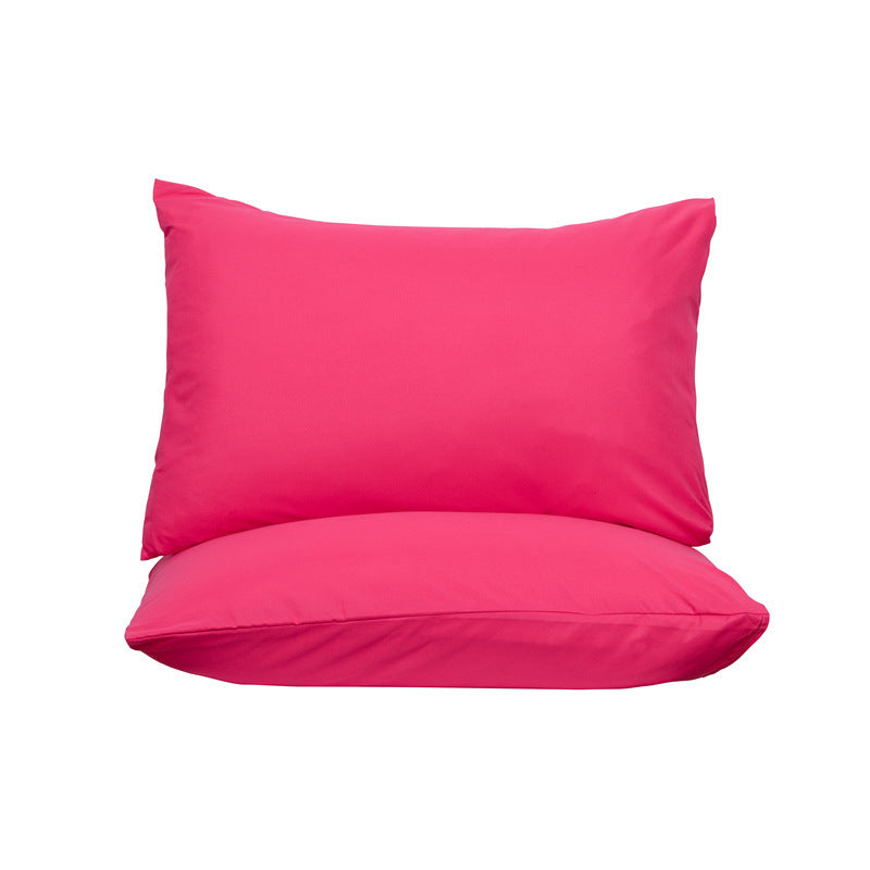 Pink Ultra Soft Brushed Waterproof Pillow Protectors Set of 2 - 50x70cm, Stain & Spill Guard for Bed Pillows Note: pillow core not included