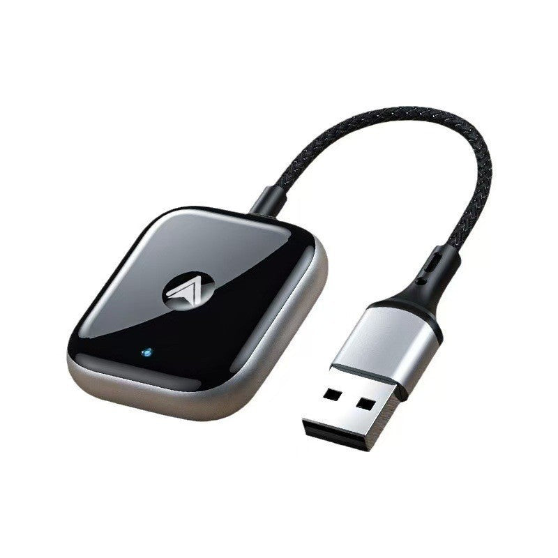 2-in-1 Wireless CarPlay & Android Auto Adapter - Plug & Play Dongle for Cars Applicable to Android-Black