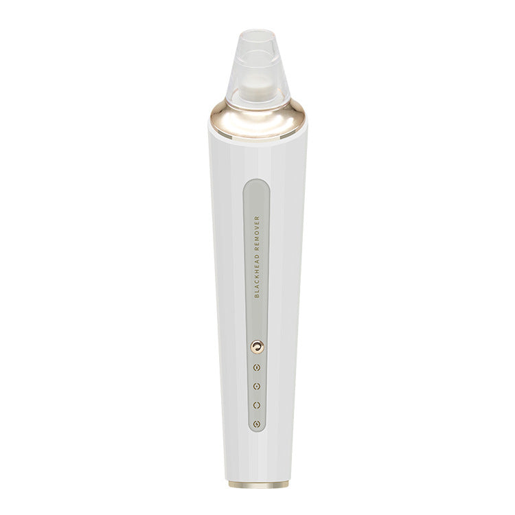Professional Electric Blackhead Remover Vacuum - 3 Modes, 4 Suction Heads white