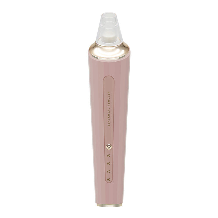 Professional Electric Blackhead Remover Vacuum - 3 Modes, 4 Suction Heads Pink