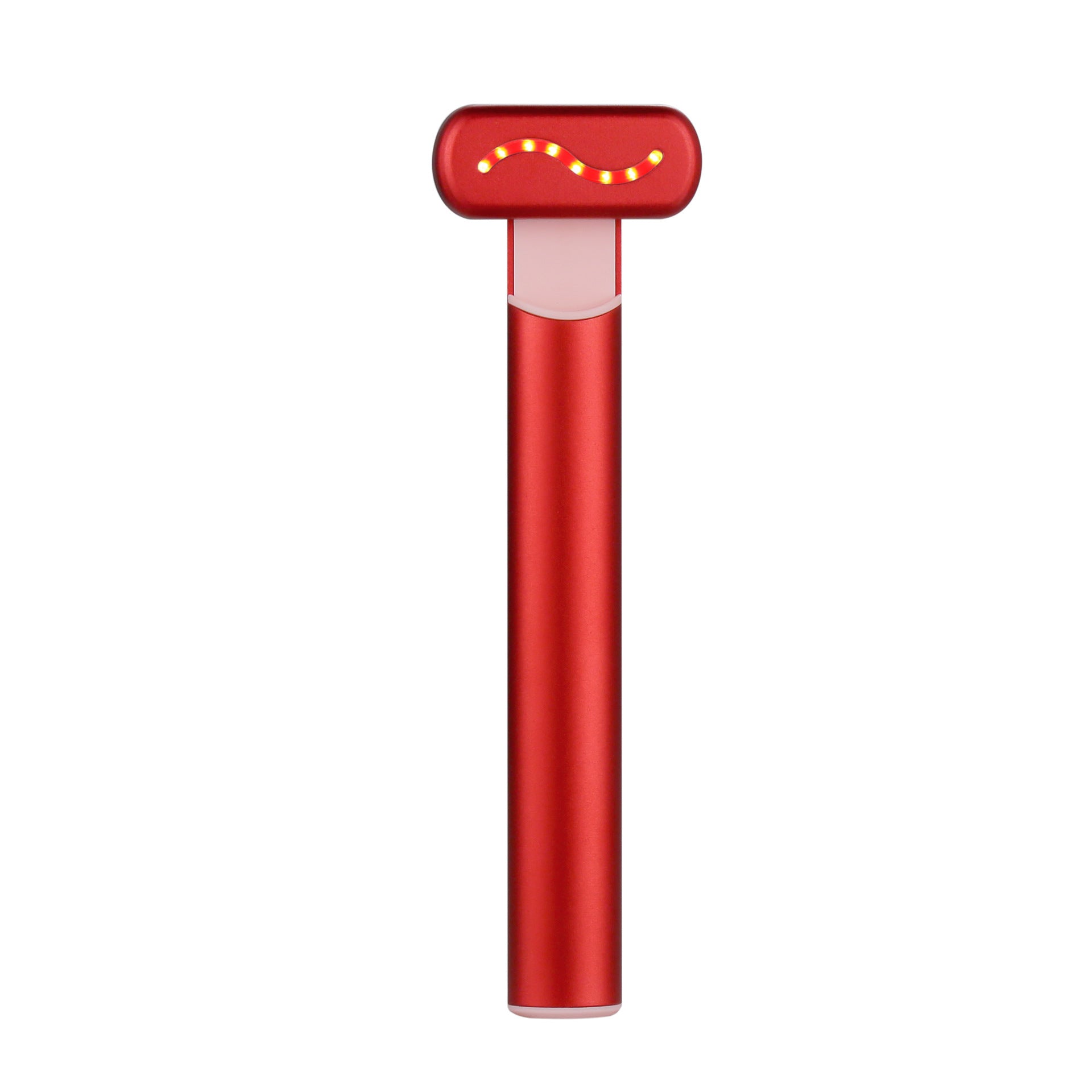 RF EMS Eye Beauty Device - 42C Constant Temperature, Microcurrent & Red Light Therapy for Eye Care Red