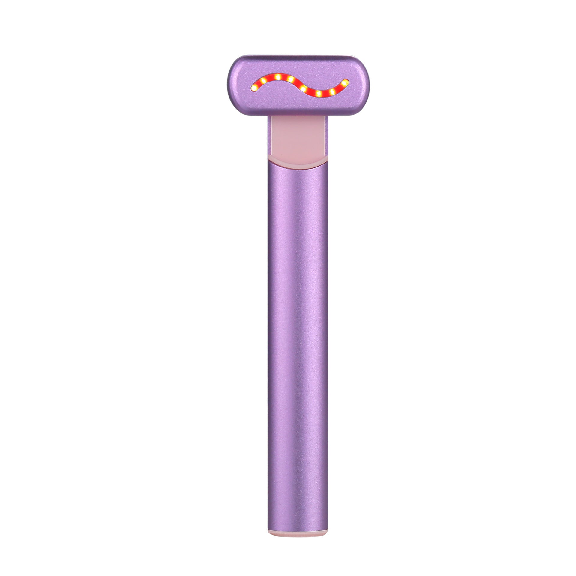 RF EMS Eye Beauty Device - 42C Constant Temperature, Microcurrent & Red Light Therapy for Eye Care Purple