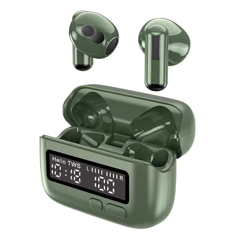 Hi-Res Audio In-Ear Monitor Earphones - Ergonomic Design, Dynamic Driver, with Mic & 3.5mm Jack green