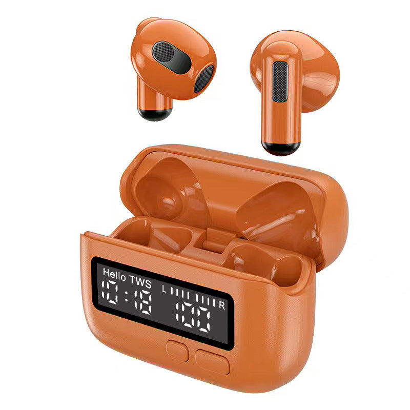 Hi-Res Audio In-Ear Monitor Earphones - Ergonomic Design, Dynamic Driver, with Mic & 3.5mm Jack Orange