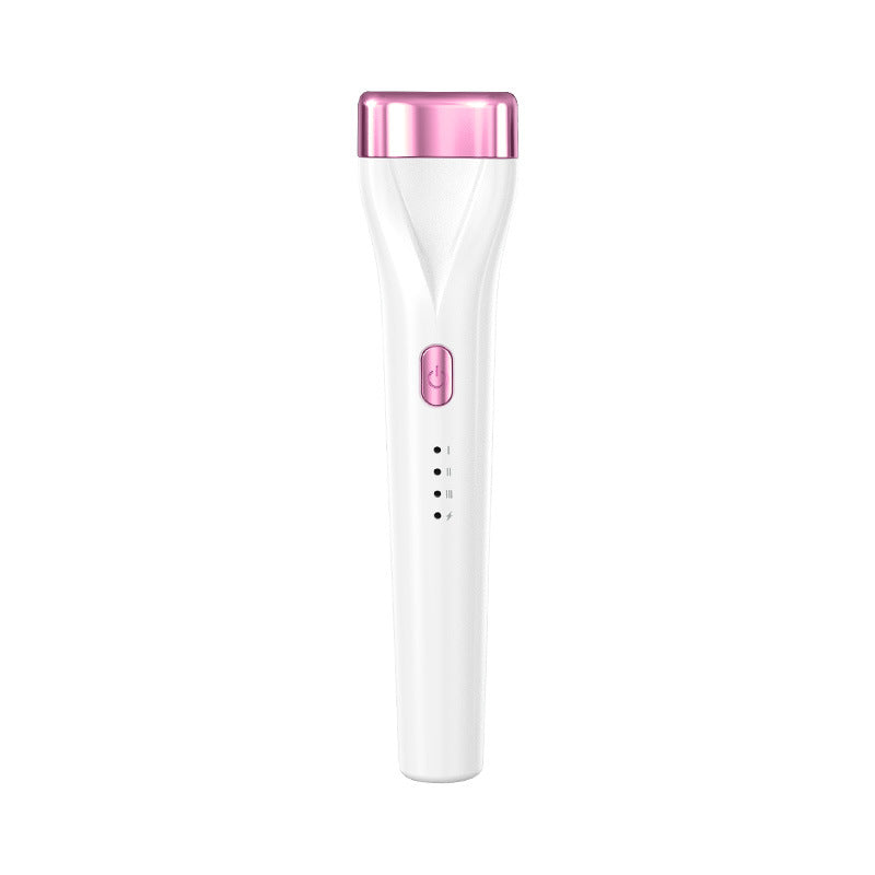 Rechargeable Heated Eyelash Curler - 3 Temperature Settings, 30s Rapid Heating & Anti-Scald Design white