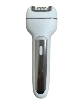 3-in-1 Ladies Electric Epilator, Shaver & Callus Remover with LED Display - Rechargeable & Waterproof Gray