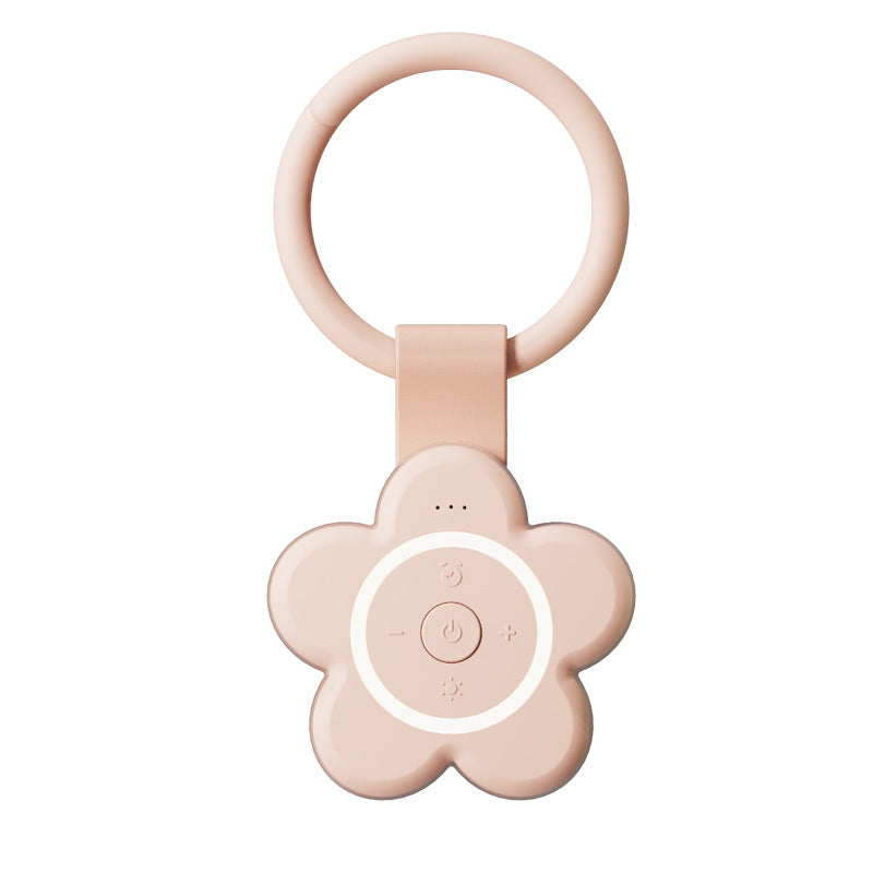 Portable White Noise Sleep Aid & Night Light - Soothing Sounds Pink