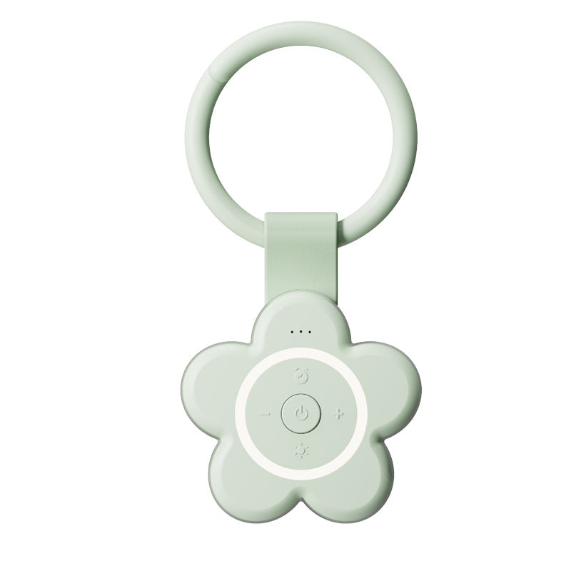 Portable White Noise Sleep Aid & Night Light - Soothing Sounds Matcha color