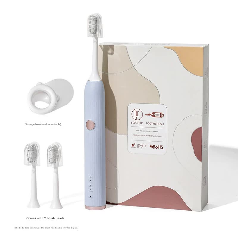Advanced Sonic Electric Toothbrush - 8 Modes, Long Battery Life 300 Days Standby , Gentle & Effective Cleaning Blue