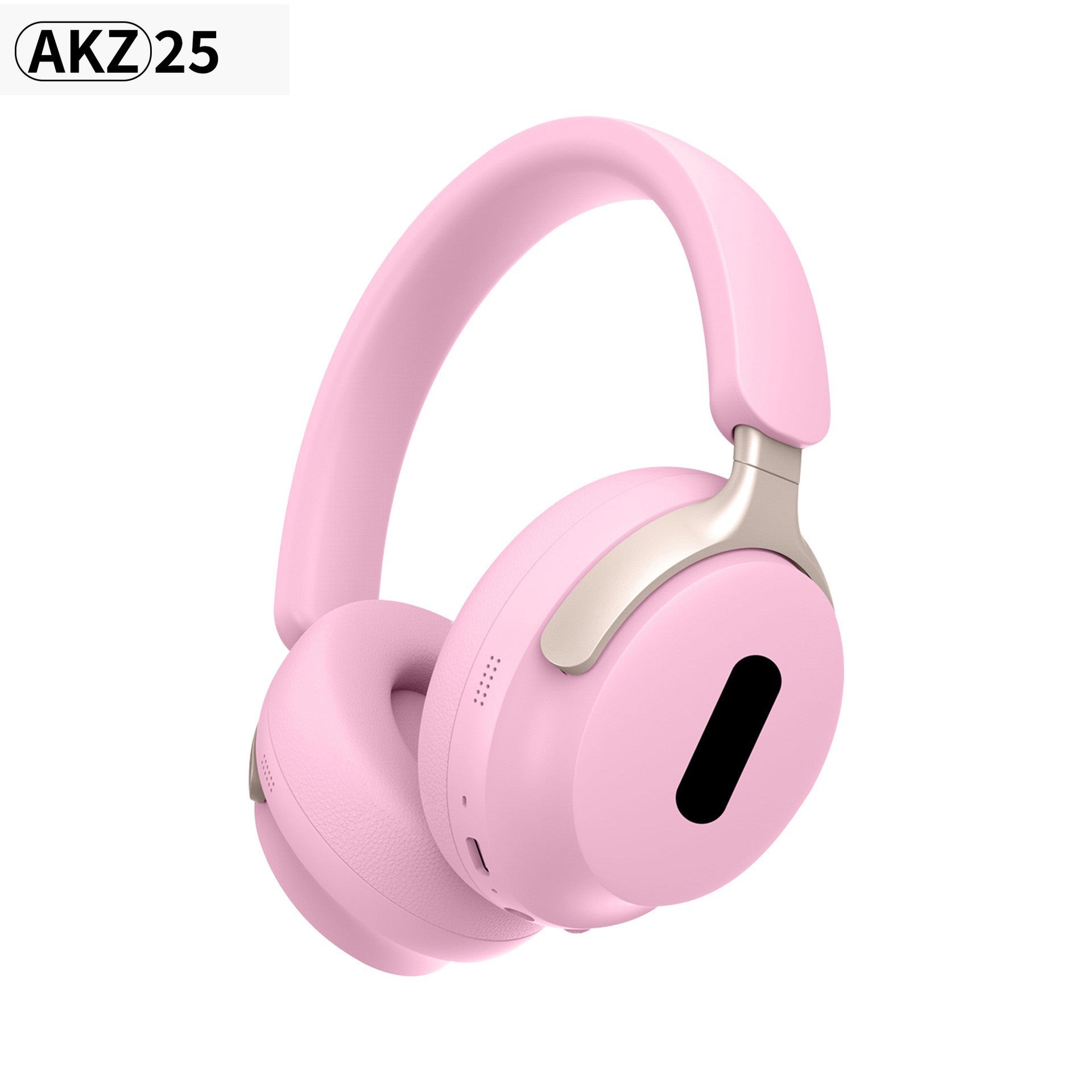 AKZ 25 Wireless Over-Ear Headphones - Bluetooth 5.3, Hi-Fi Audio, Noise-Isolating, Long Battery Life pink
