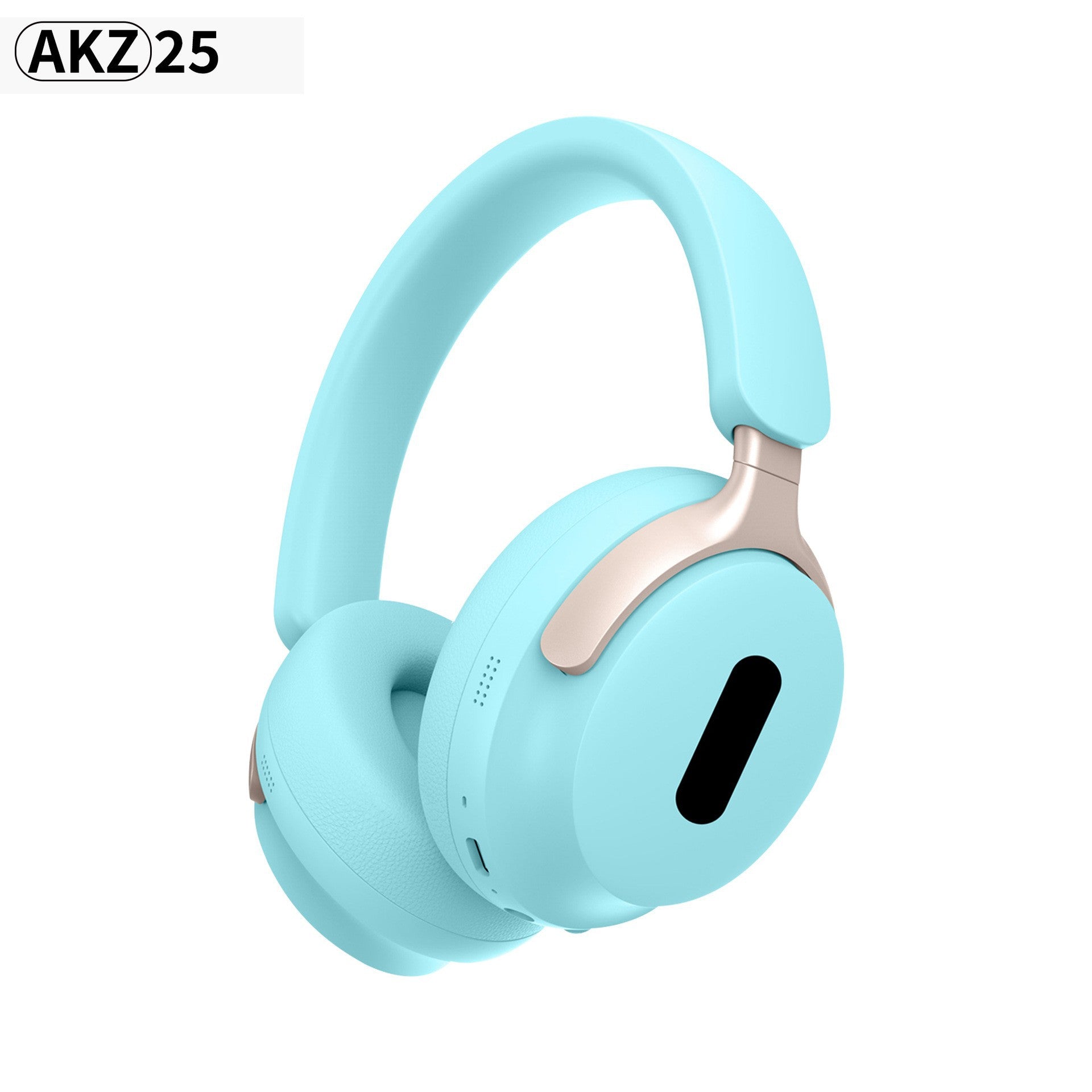 AKZ 25 Wireless Over-Ear Headphones - Bluetooth 5.3, Hi-Fi Audio, Noise-Isolating, Long Battery Life blue