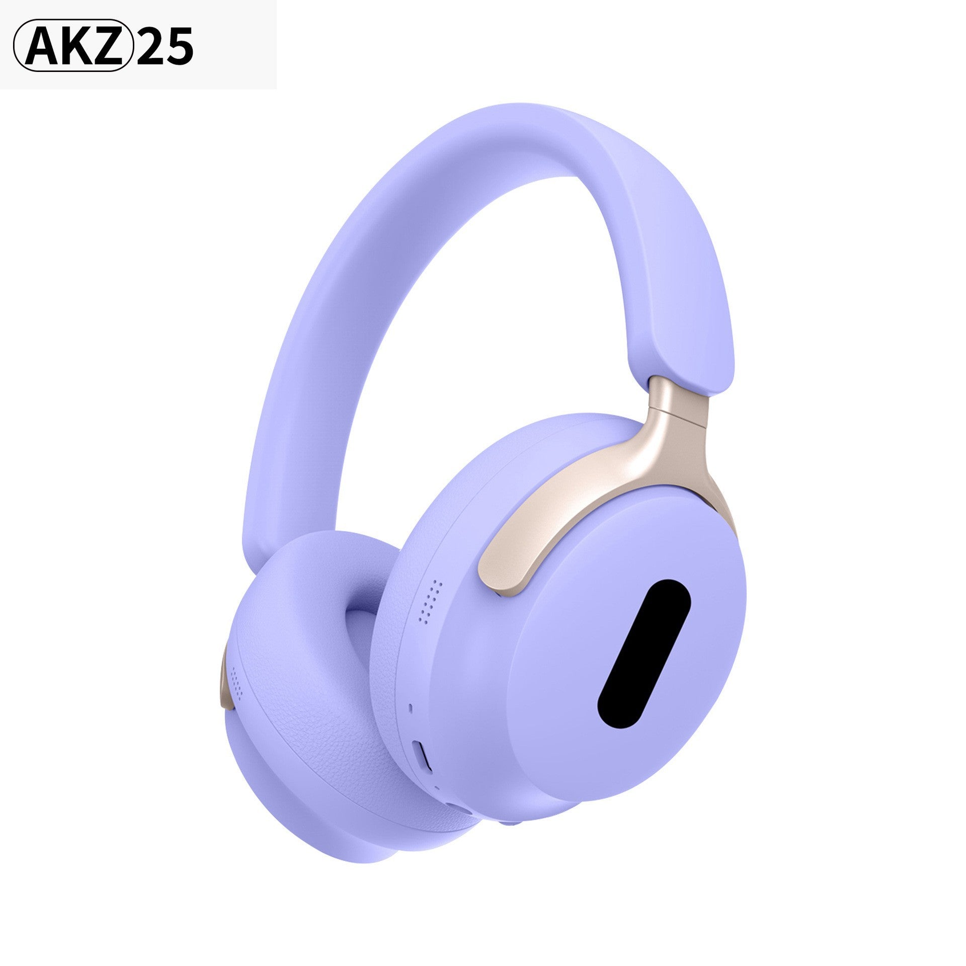 AKZ 25 Wireless Over-Ear Headphones - Bluetooth 5.3, Hi-Fi Audio, Noise-Isolating, Long Battery Life purple