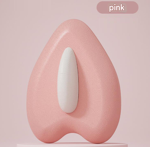 Pink Ergonomic Pelvic Floor Strengthener - Inner Thigh & Hip Trainer for Men and Women Non-electric