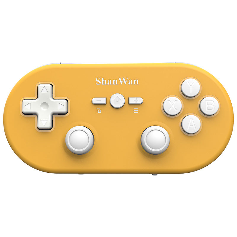 Slim Portable Wireless Game Controller - Multi-Platform for iOS/Windows/Android, 800Hz Dual Hall Sensing yellow