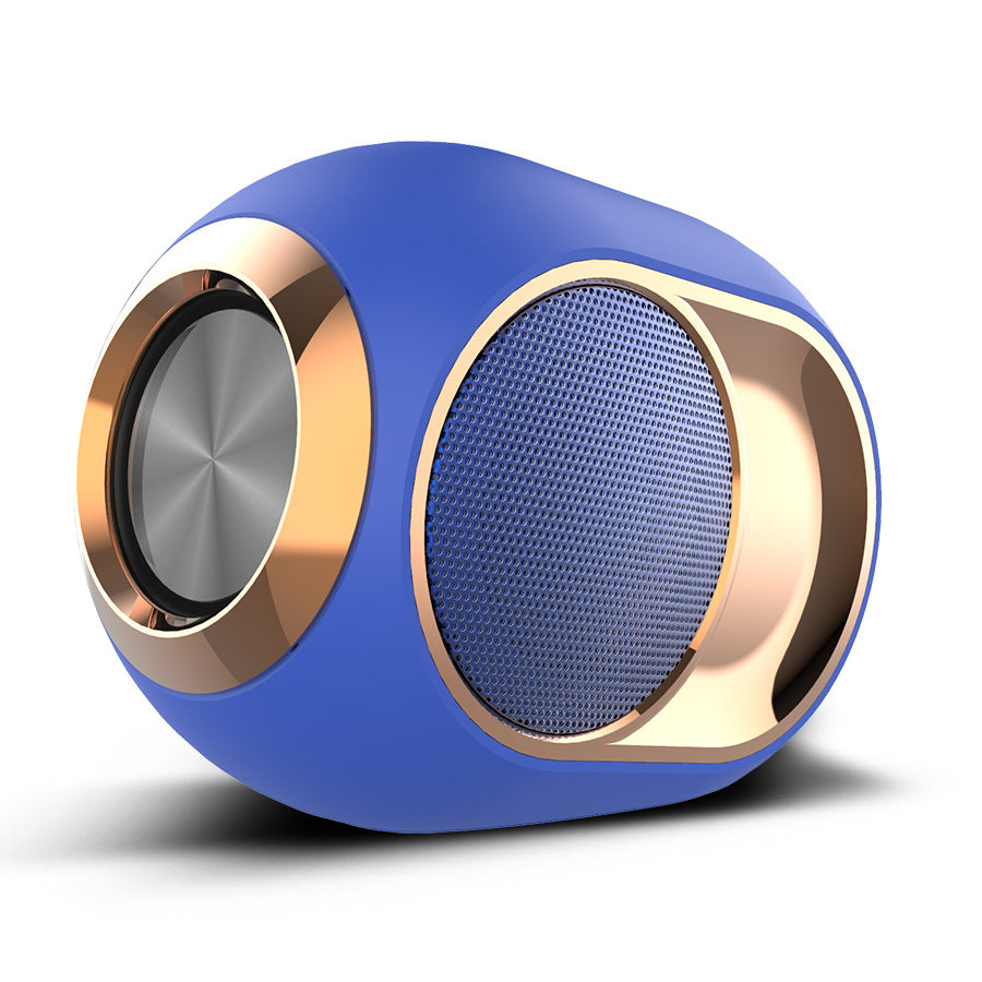 Portable Wireless Bluetooth 5.0 Speaker - TWS Stereo, Powerful Bass, Hands-Free Calls & Multiple Playback Modes blue
