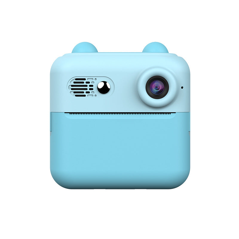 Kids Instant Print Digital Camera with 180° Flip Lens - 24MP Photos, 720P Video & Doodle Fun blue