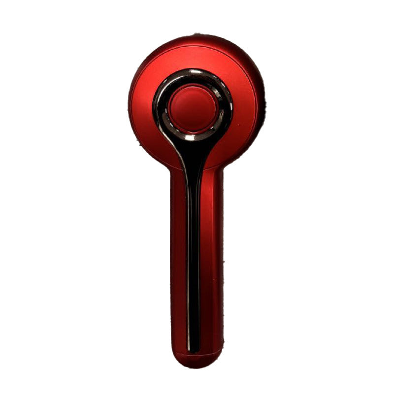 Electric Scalp Massager & Essential Oil Applicator Brush - 360 Kneading, 3 Modes, USB-C Rechargeable red