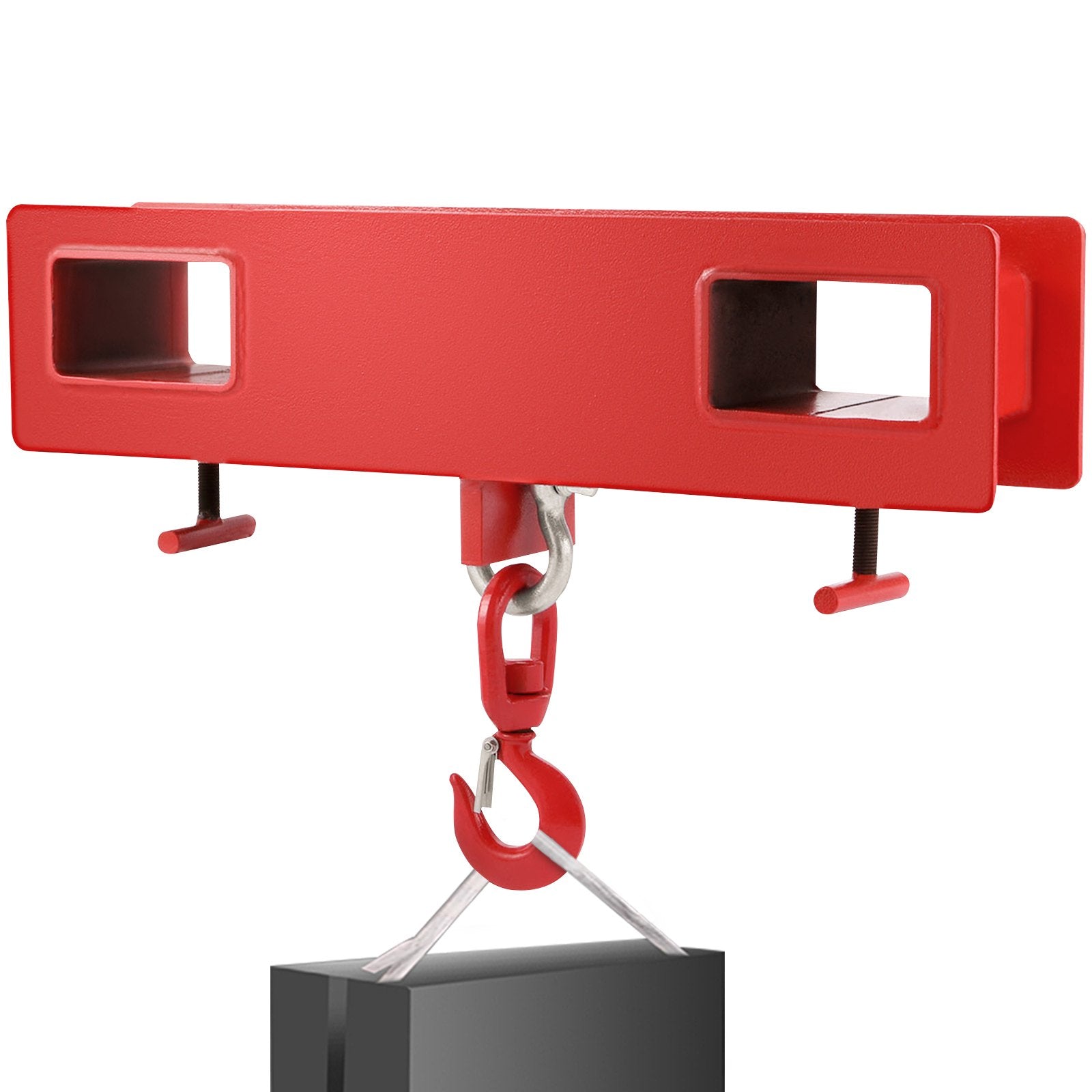 VEVOR Forklift Lifting Hook 6000 LBS Capacity Forklift Lifting Hoist Swivel Hook Mobile Crane Forklift Attachments