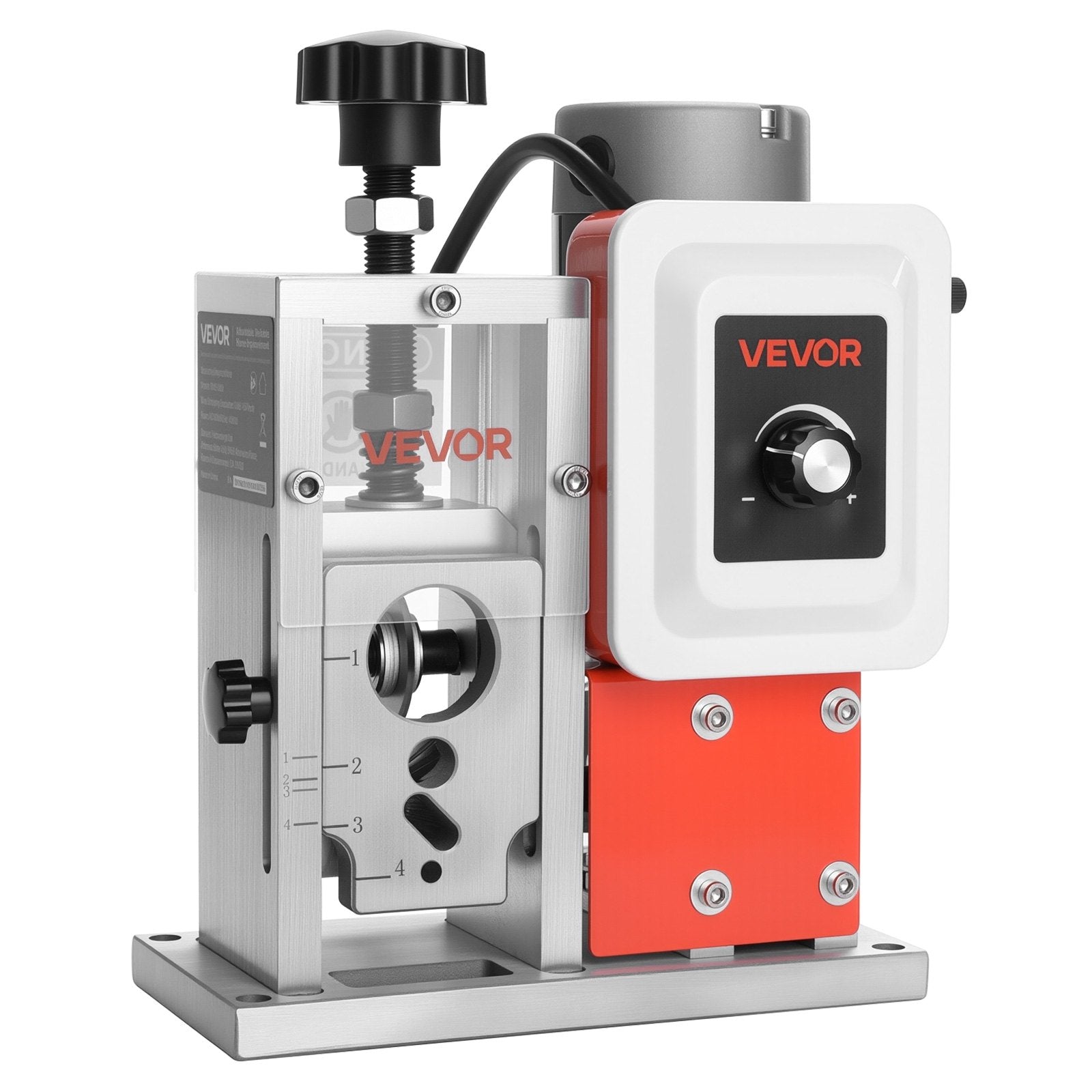 VEVOR Electric Wire Stripping Machine, 1.5-40 mm, 400W Automatic Motorized Cable Stripper, 9.84 IPS 15 m/min Wire Peeler with Alloy Blades, V-Shaped Rollers, Cooling Fan, for Scrap Copper Recycling