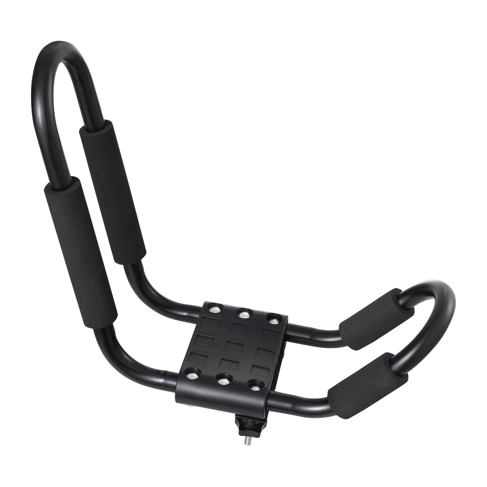 VEVOR Kayak Roof Rack 2 Pairs J-Bar, Soft Roof Rack, Top Mount Tie Down, Carrier for kayak, Surf Board, Canoe, SUP, Ski Board, Mount on Car, SUV, Truck, 2 Kayaks