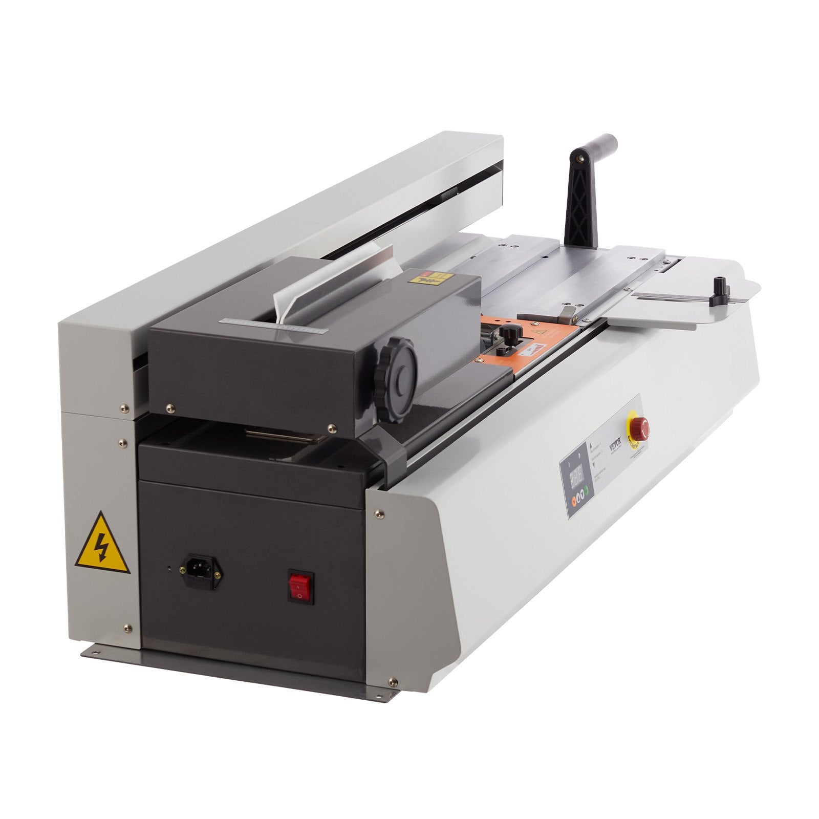VEVOR Thermal Binding Machine, 400 Sheets Capacity Hot Glue Binding Machine, Thermal Book Binder 40mm Binding Thickness A3 Short Edge /A4/A5 Document