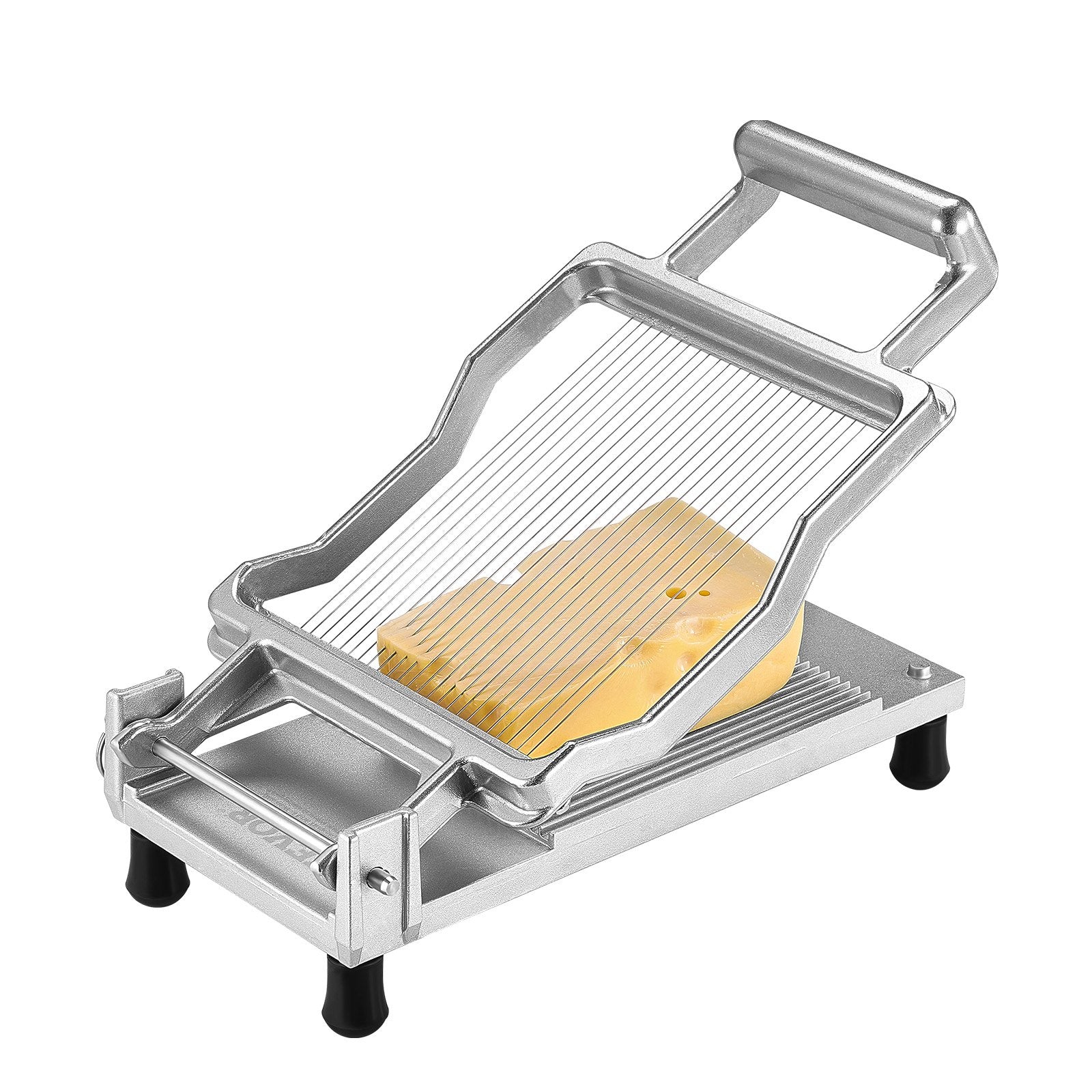 VEVOR Cheese Cutter with Wire, 0.2" Ultra-Thin Cheeser Butter Cutting Blade, Detachable Cheese Slicer Wire, Aluminum Alloy Commercial Cheese Slicer with 316 Stainless Steel Knife Wire, Kitchen Cooking