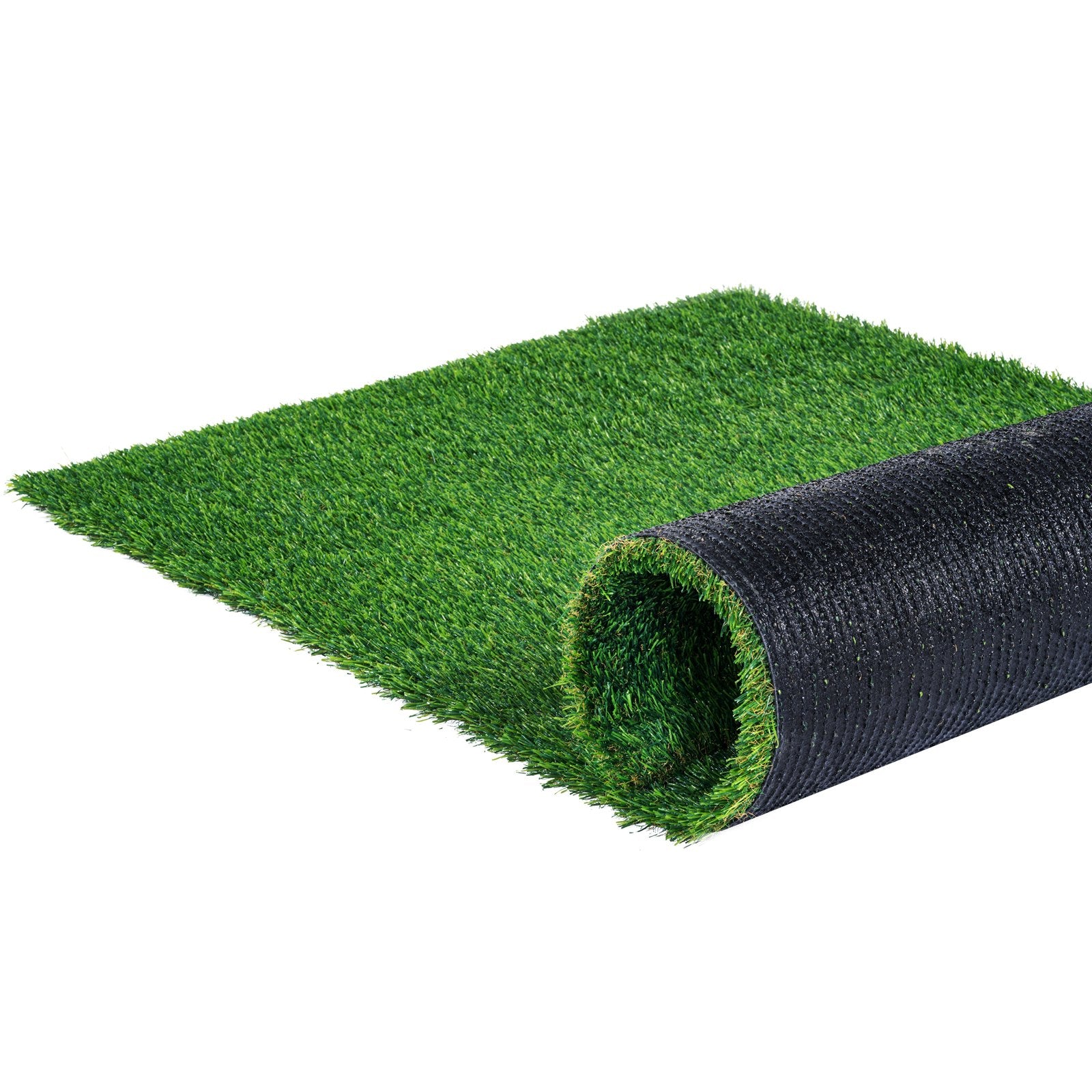 VEVOR Artifical Grass, 3 x 5 ft Rug Green Turf, 1.38" Fake Door Mat Outdoor Patio Lawn Decoration, Easy to Clean with Drainage Holes, Perfect For Multi-Purpose Home Indoor Entryway Scraper Dog Mats