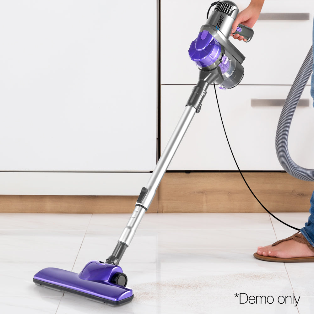 Devanti 450W Handstick Vacuum Cleaner Corded Purple
