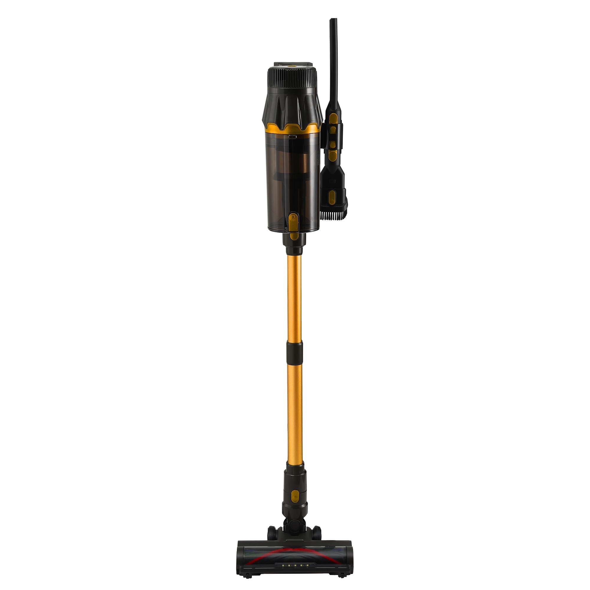 DEVANTI 30000Pa Cordless Stick Vacuum Cleaner 4-in-1 Handheld Vac, Gold