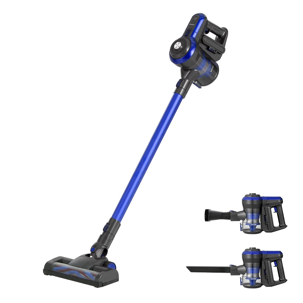 Devanti 250W Cordless Stick Vacuum Cleaner Brushless Blue