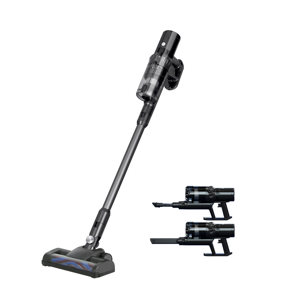 Devanti 350W Cordless Stick Vacuum Cleaner Brushless Grey