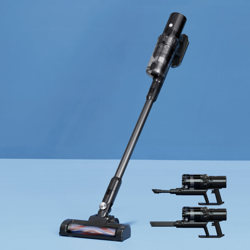 Devanti 350W Cordless Stick Vacuum Cleaner Brushless Grey