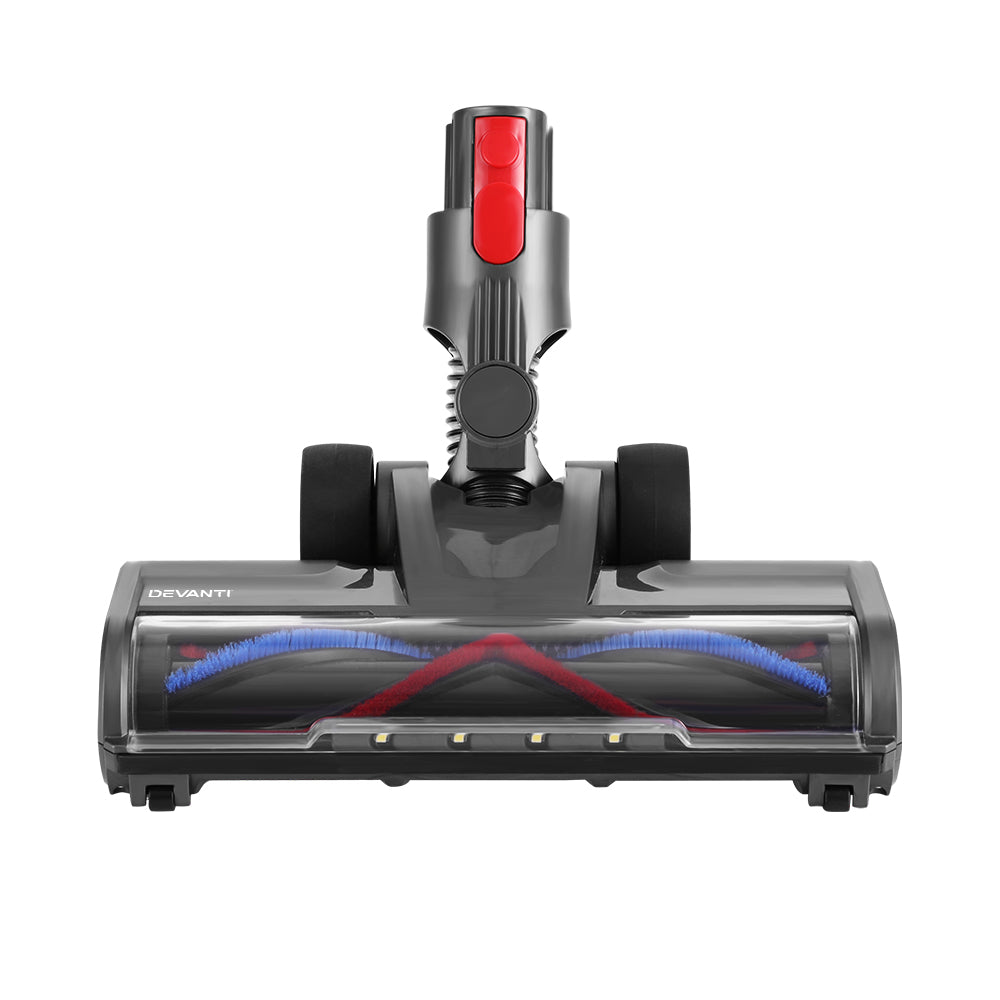 Devanti Grey Roller Brush Vacuum Head for Dyson V7-V15 LED