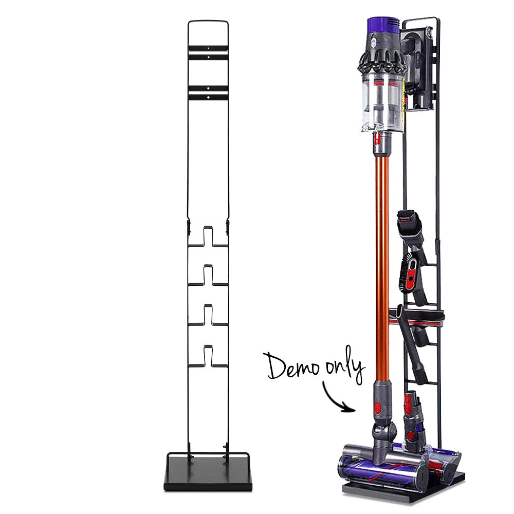 Dyson-Compatible Freestanding Vacuum Stand Black