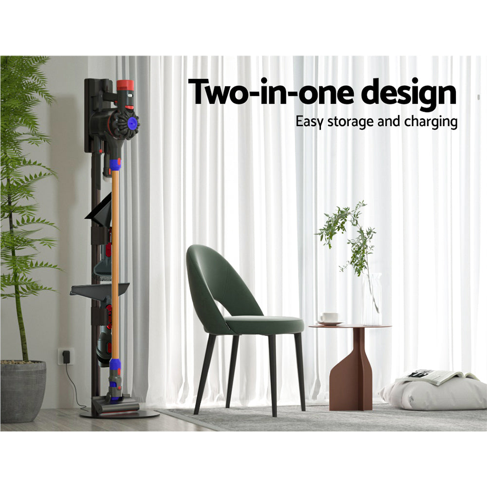 Artiss Freestanding Vacuum Stand Grey for Dyson V6-V11 XIAOMI