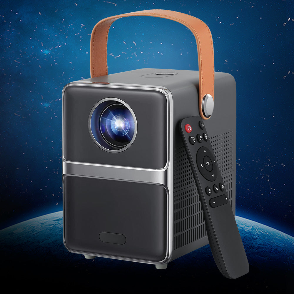 Devanti 4K Mini Projector Wi-Fi Home Theatre HDMI 1080P