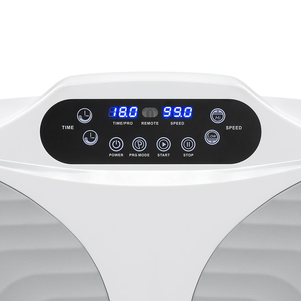 Everfit Vertical Rhythm Vibration Machine Home Workout Platform with Resistance Rope